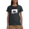 Gildan 100% Cotton Ladies T-Shirt Thumbnail