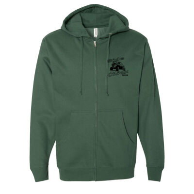 Side Chick Full Zipper Hoodie Thumbnail