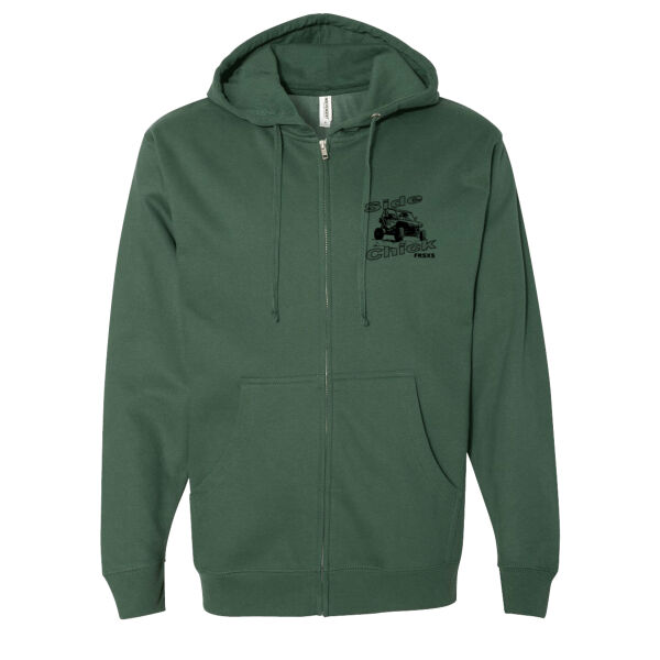 Side Chick Full Zipper Hoodie Thumbnail