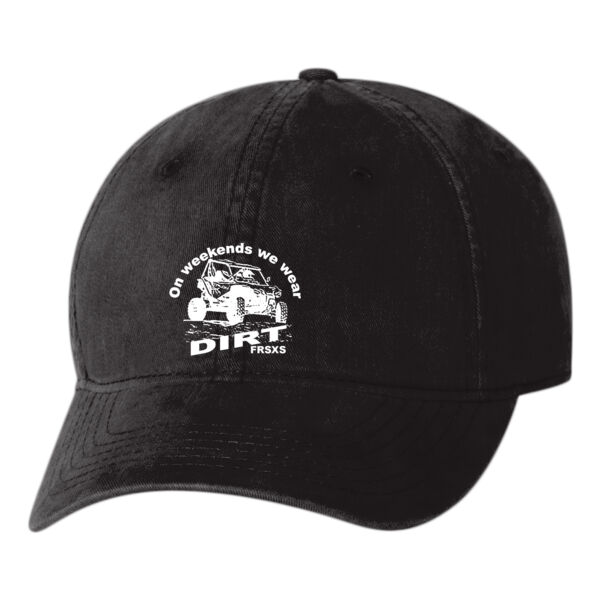 We Wear Dirt White Logo Cap Thumbnail