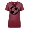 Next Level Apparel 1540 - Ladies' Ideal V-Neck Thumbnail