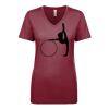 Next Level Apparel 1540 - Ladies' Ideal V-Neck Thumbnail