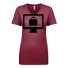 Next Level Apparel 1540 - Ladies' Ideal V-Neck Thumbnail