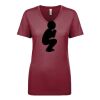 Next Level Apparel 1540 - Ladies' Ideal V-Neck Thumbnail