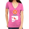 Tultex 214 - Ladies' Slim Fit Fine Jersey V-Neck Thumbnail