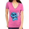 Tultex 214 - Ladies' Slim Fit Fine Jersey V-Neck Thumbnail