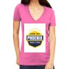 Tultex 214 - Ladies' Slim Fit Fine Jersey V-Neck Thumbnail