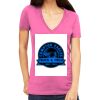 Tultex 214 - Ladies' Slim Fit Fine Jersey V-Neck Thumbnail