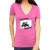 Tultex 214 - Ladies' Slim Fit Fine Jersey V-Neck Thumbnail