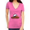 Tultex 214 - Ladies' Slim Fit Fine Jersey V-Neck Thumbnail