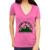 Tultex 214 - Ladies' Slim Fit Fine Jersey V-Neck Thumbnail