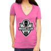 Tultex 214 - Ladies' Slim Fit Fine Jersey V-Neck Thumbnail