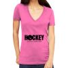 Tultex 214 - Ladies' Slim Fit Fine Jersey V-Neck Thumbnail