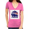 Tultex 214 - Ladies' Slim Fit Fine Jersey V-Neck Thumbnail