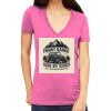 Tultex 214 - Ladies' Slim Fit Fine Jersey V-Neck Thumbnail