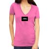 Tultex 214 - Ladies' Slim Fit Fine Jersey V-Neck Thumbnail