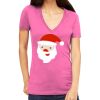 Tultex 214 - Ladies' Slim Fit Fine Jersey V-Neck Thumbnail
