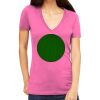 Tultex 214 - Ladies' Slim Fit Fine Jersey V-Neck Thumbnail