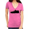 Tultex 214 - Ladies' Slim Fit Fine Jersey V-Neck Thumbnail